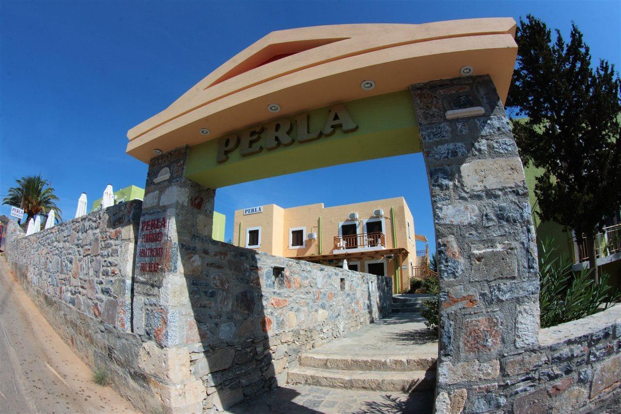 Perla Apartments Agia Pelagia Eksteriør bilde